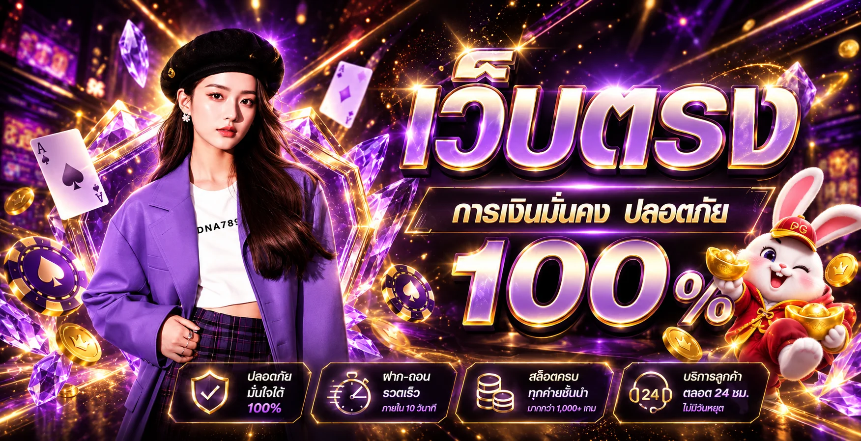 DNA789 เว็บตรงพร้อมระบบใช้งานปลอดภัย